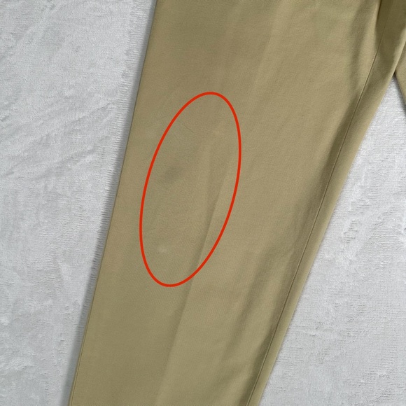 Canali Sport Men Casual Pants Flat Front 100% Cotton Made in Italy Beige Sz 52 7 - Picture 2 of 13